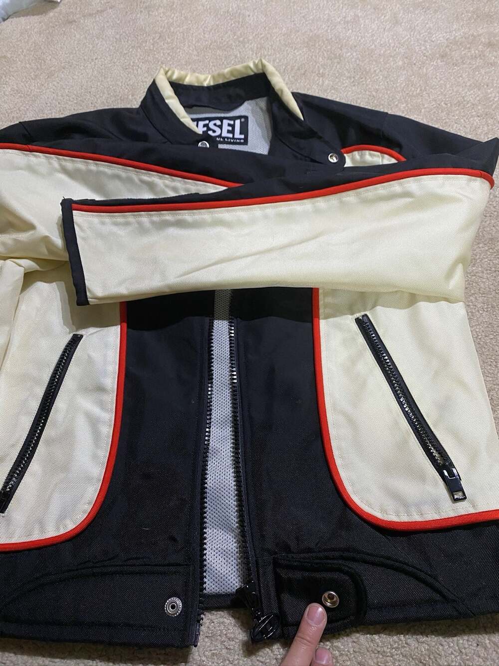 Diesel For Successful Living Colorblock Racing Jacket - Picture 2 of 5